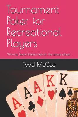 Book cover for Tournament Poker for Recreational Players