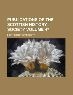 Book cover for Publications of the Scottish History Society (51)