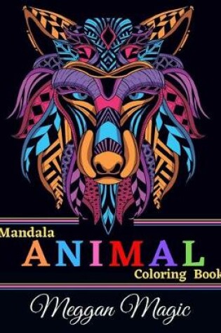 Cover of Mandala Animal Coloring Book