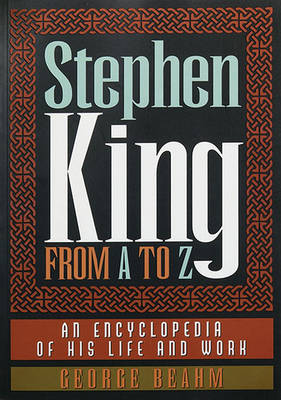 Book cover for Stephen King from A to Z