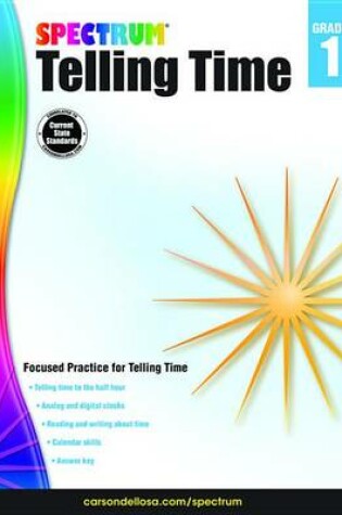 Cover of Telling Time, Grade 1