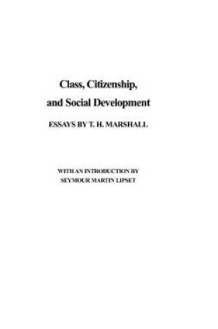 Cover of Class, Citizenship, and Social Development