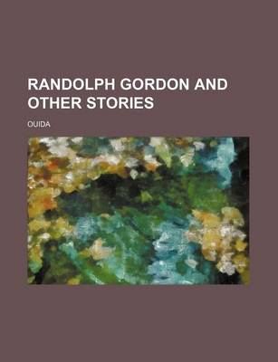 Book cover for Randolph Gordon and Other Stories