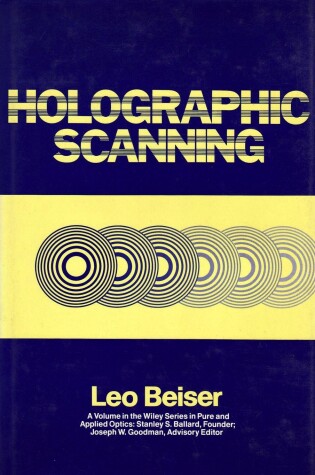 Cover of Holographic Scanning