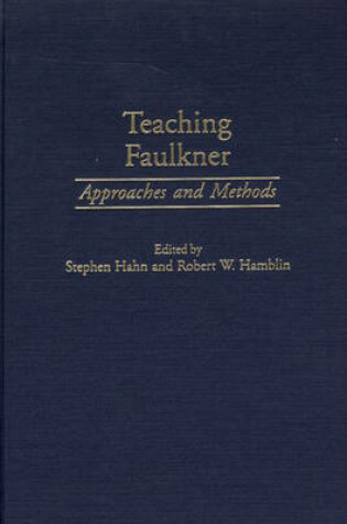 Cover of Teaching Faulkner