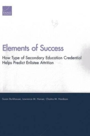 Cover of Elements of Success