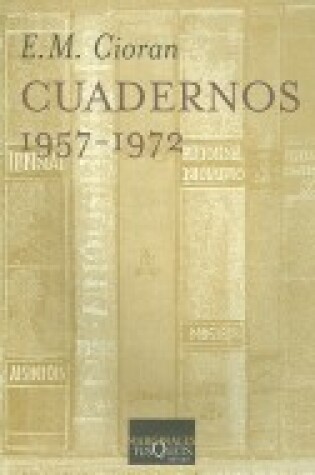 Cover of Cuadernos 1957-1972