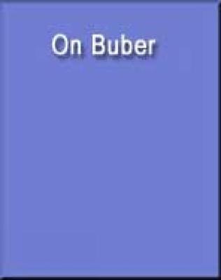 Book cover for On Buber