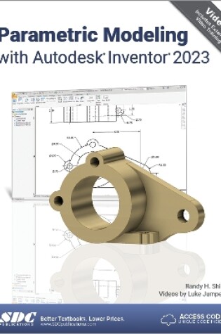 Cover of Parametric Modeling with Autodesk Inventor 2023