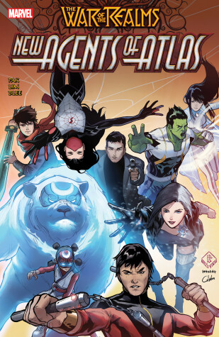 Book cover for War of the Realms: New Agents of Atlas