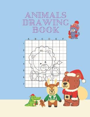 Book cover for Animals Drawing Book