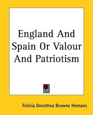 Book cover for England and Spain or Valour and Patriotism
