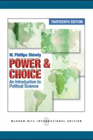 Cover of Power & Choice: An Introduction to Political Science