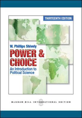 Book cover for Power & Choice: An Introduction to Political Science