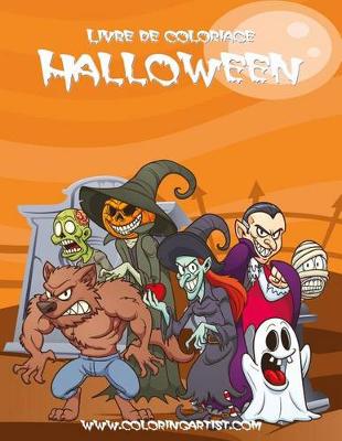 Cover of Livre de coloriage Halloween 2