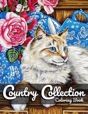 Book cover for Country Collection Coloring Book