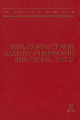 Cover of War, Conflict and Security in Japan and Asia Pacific, 1941-1952