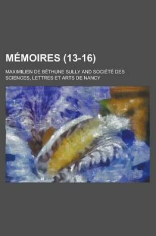 Cover of Memoires (13-16)