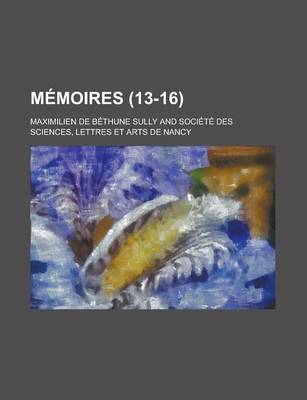 Book cover for Memoires (13-16)