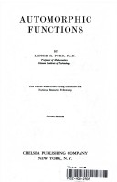 Book cover for Automorphic Functions