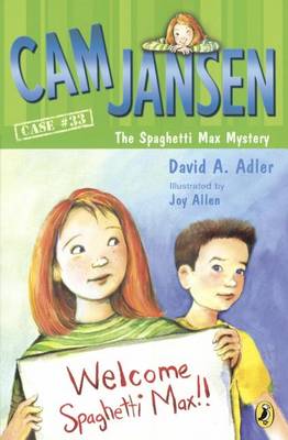 Book cover for Cam Jansen and the Spaghetti Max Mystery