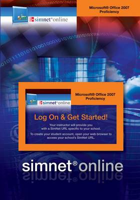 Book cover for Simnet for Office 2007 Proficiency Registration Card