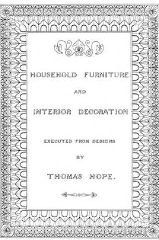Cover of Household Furniture and Interior Design