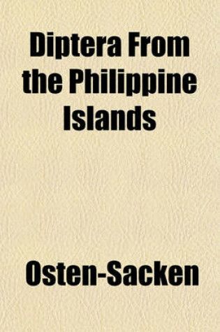Cover of Diptera from the Philippine Islands
