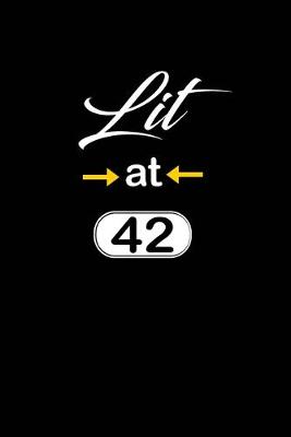 Book cover for Lit at 42