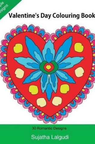 Cover of Valentine's Day Colouring Book