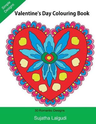 Book cover for Valentine's Day Colouring Book