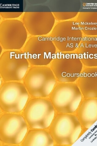 Cover of Cambridge International AS & A Level Further Mathematics Coursebook