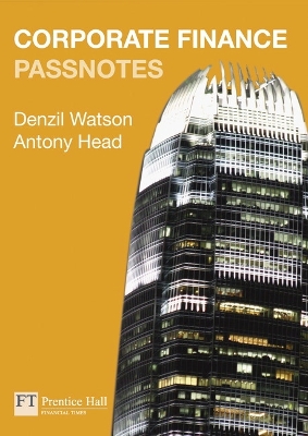 Book cover for Corporate Finance Passnotes