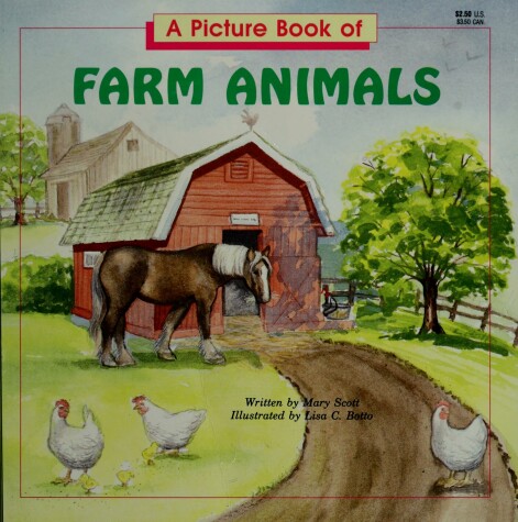 Book cover for A Picture Book of Farm Animals