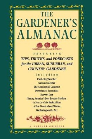 Cover of Gardener's Almanac