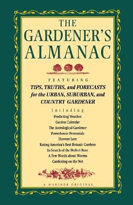 Book cover for Gardener's Almanac