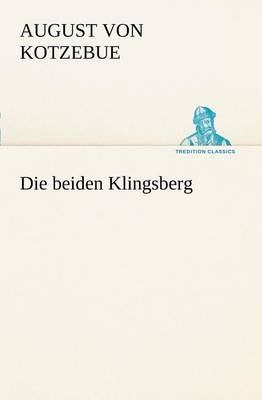 Book cover for Die Beiden Klingsberg
