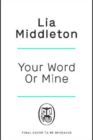 Cover of Your Word Or Mine