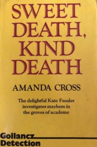 Cover of Sweet Death, Kind Death