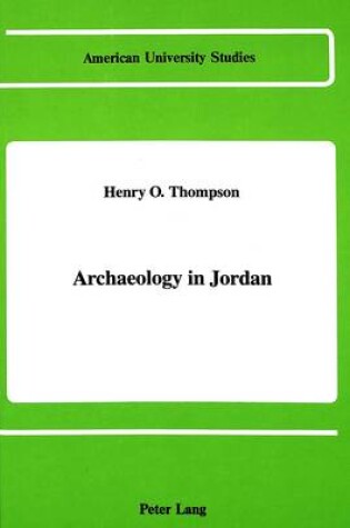 Cover of Archaeology in Jordan