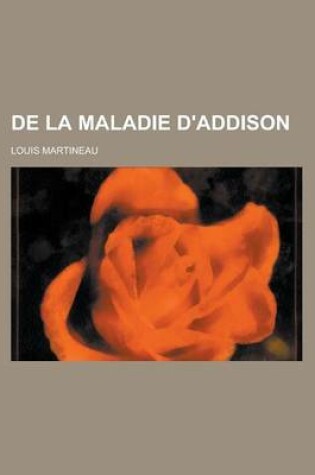 Cover of de La Maladie D'Addison