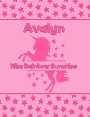 Book cover for Avalyn Miss Rainbow Sunshine