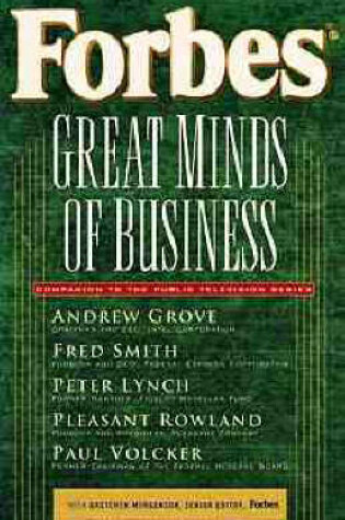 Cover of "Forbes" Great Minds of Business