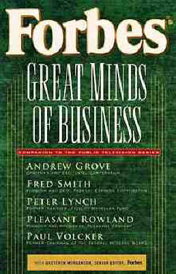 Book cover for "Forbes" Great Minds of Business