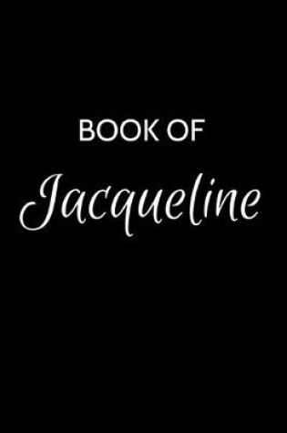 Cover of Book of Jacqueline