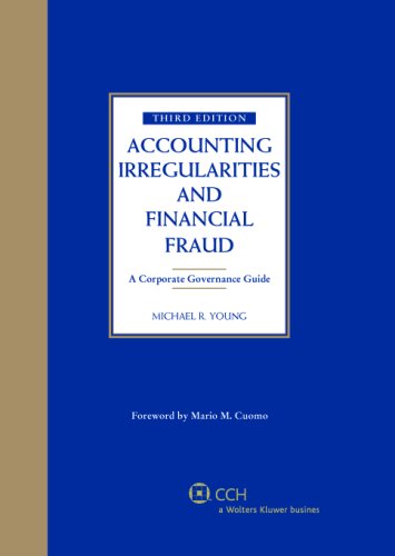 Book cover for Accounting Irregularities and Financial Fraud (Third Edition)