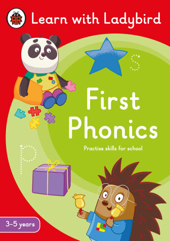 Cover of First Phonics: A Learn with Ladybird Activity Book (3-5 years)