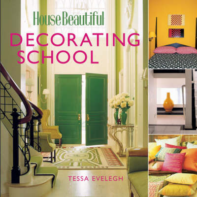 Book cover for "House Beautiful" Decorating School