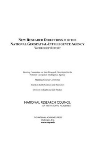 Cover of New Research Directions for the National Geospatial-Intelligence Agency