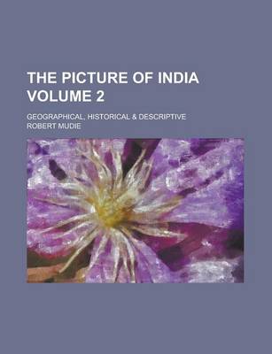 Book cover for The Picture of India; Geographical, Historical & Descriptive Volume 2